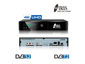 Comprar Decodificador satélite + TDT Iris 2400 UHD Combo Decodificador satélite + TDT Iris 2400 UHD Combo