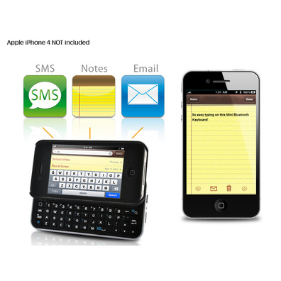 Slider QWERTY Keyboard for iPhone 4