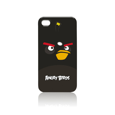 Angry Birds - Carcasa Negra iPhone 4/iPhone 4S