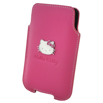Funda Hello Kitty Piel Rosa iPhone 3G/3GS/4/4S/Nokia C7