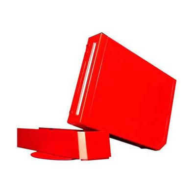Substituição full housing II-Case Solid Red Wii
