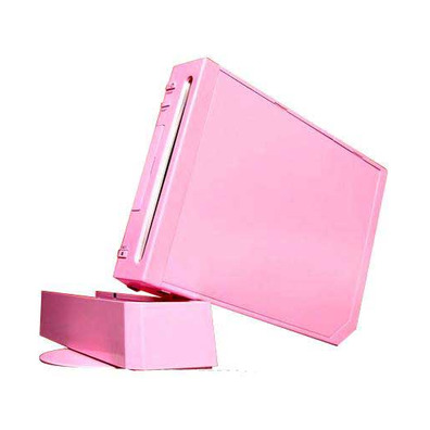 Substituição full housing II-Case Solid Pink Wii