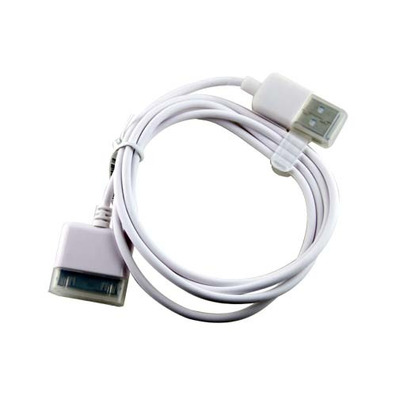 Cable de recarga USB Blanco para iPad/iPhone/iTouch/iPod
