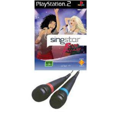 Singstar Rock Ballads + 2 Micrófonos PS2