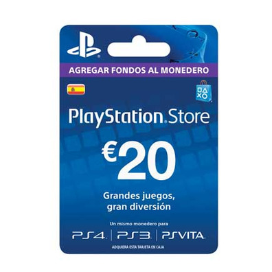 Tarjeta Prepago 20 EUR Playstation Network