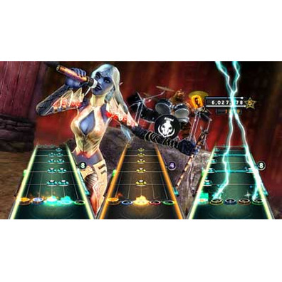 Guitar Hero: Warriors of Rock + Guitarra - Xbox 360