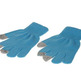 Tiger Plush Touch Gloves for iPad, iPhone 4S (Blue)