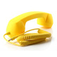 Retro Handset for iPhone with 3.5mm Jack Yellow