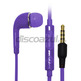 Fones com microfone Samsung Galaxy S4 Violeta