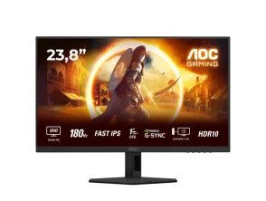 AOC Monitor Q24G4RE 23,8" QHD LED 180 Hz Preto - Para PC
