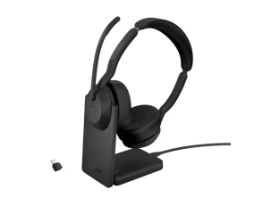 Comprar Jabra Evolve2 55 MS Stereo com suporte de carga - Auriculares JABRA Jabra Evolve2 55 MS Stereo com suporte de carga - Auriculares JABRA