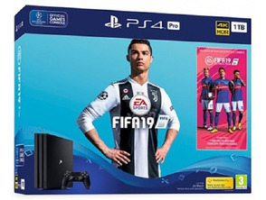 Comprar Consola PS4 1tb Pro Black + Fifa 19 Consola PS4 1tb Pro Black + Fifa 19