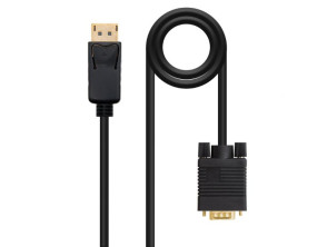 Comprar CONVERSOR DISPLAYPORT A VGA 1 M NANOCABLE CONVERSOR DISPLAYPORT A VGA 1 M NANOCABLE