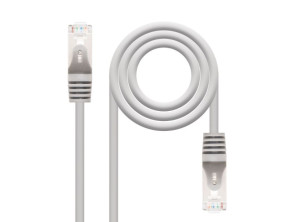 Comprar Cabo de Red Latiguillo RJ45 FTP CAT6 AWG24 10M Gris Nanocable Cabo de Red Latiguillo RJ45 FTP CAT6 AWG24 10M Gris Nanocable