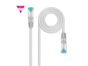 Comprar CABLE DE RED LATIGUILLO 600MHZ LSZH SFTP PIMF CAT7 AWG26 5 M GRIS NANOCABLE CABLE DE RED LATIGUILLO 600MHZ LSZH SFTP PIMF CAT7 AWG26 5 M GRIS NANOCABLE