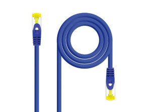 Comprar Cabo de Red Latiguillo Nanocable CAT6A SFTP RJ45 0.25m Azul Cabo de Red Latiguillo Nanocable CAT6A SFTP RJ45 0.25m Azul