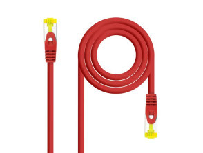 Comprar Cabo de Red Latiguillo CAT6A SFTP RJ45 0.25M Vermelho Nanocable Cabo de Red Latiguillo CAT6A SFTP RJ45 0.25M Vermelho Nanocable