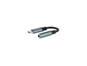Comprar CABLE ADAPTADOR AUDIO USB-C/M A JACK 3.5/H 11CM NEGRO/GRIS NANOCABLE CABLE ADAPTADOR AUDIO USB-C/M A JACK 3.5/H 11CM NEGRO/GRIS NANOCABLE
