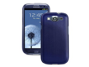 Carcaça Metálica Azul Samsung Galaxy S3 i9300