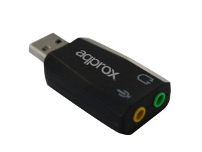 Cartão de Som USB 5.1 Marca Approx
