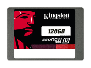 SSD KINGSTON 120GB SSDNow V300 SAT3 2,5 "7mm (9,5m adaptador