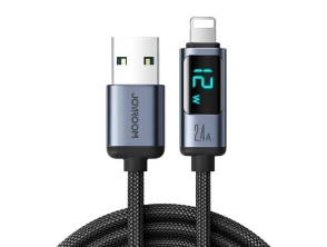 Comprar Cabo USB A a Lightning Joyroom com Tela LED Cabo USB A a Lightning Joyroom com Tela LED