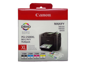 Comprar MULTIPACK 4 CARTUCHOS CANON TINTA PGI-2500 XL BK/C/M/ Y MULTIPACK 4 CARTUCHOS CANON TINTA PGI-2500 XL BK/C/M/ Y