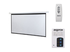 Comprar Tela Mural Elétrica 16:9 HD - Ideal para Cinema em Casa Tela Mural Elétrica 16:9 HD - Ideal para Cinema em Casa