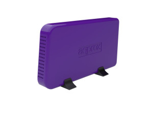 Caixa Externa USB 3.5\'\' SATA Morado - Armazenamento Externo Confiable