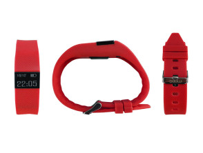 PULSERA SMART ROJO + PULSOMETRO BILLOW