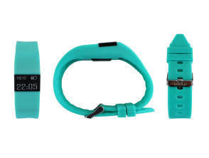 PULSERA SMART TURQUESA + PULSOMETRO BILLOW