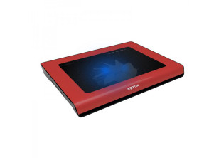 LAPTOP COOLER PAD 14\'\' 2 LEDS ROJO APPROX