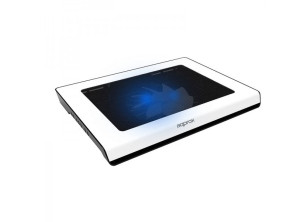 LAPTOP COOLER PAD 14\'\' 2 LEDS BLANCO APPROX