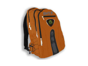 MOCHILA GAMING KEEP OUT BK7 FULL ORANGE PARA PORTATILES 15,6" COM MULTIPLES BOLSILLOS