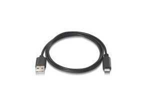 Comprar Cabo USB-C 3A 2M Negro - Alta Velocidade Cabo USB-C 3A 2M Negro - Alta Velocidade