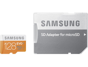 Comprar MICRO SD SAMSUNG + ADAPTADOR SD 128GB EVO CLASS 10 MICRO SD SAMSUNG + ADAPTADOR SD 128GB EVO CLASS 10