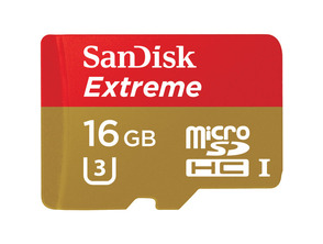 Comprar MicroSDHC Sandisk 16GB Classe 10 U3 MicroSDHC Sandisk 16GB Classe 10 U3