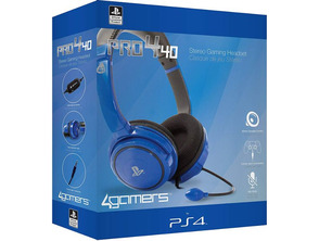 Comprar 4 GAMERS STEREO GAMING HeadSET AZUL PRO4-40 4 GAMERS STEREO GAMING HeadSET AZUL PRO4-40