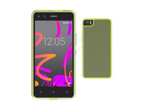 Funda Bq Aquaris M4.5 Gummy Lime