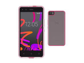 Funda Bq Aquaris M4.5 Gummy Fucsia