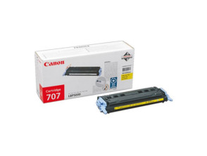 Toner Yellow Canon CL707Y - Cartucho de Tóner Amarelo Original