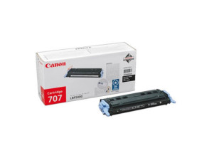TONER BLACK CANON CL707BK - Cartucho de tóner original Canon