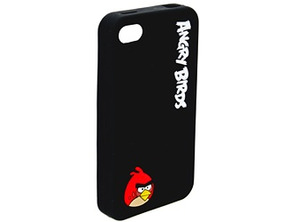 Angry Birds - Carcasa Negra Premium iPhone 4/iPhone 4S