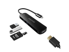 Comprar DOCKING USB-C APPROX APPC45 COM 2 PUERTOS USB 1 PUERTO HDMI 4K/30Hz E LECTOR DE TARJETAS SD/MICRO SD DOCKING USB-C APPROX APPC45 COM 2 PUERTOS USB 1 PUERTO HDMI 4K/30Hz E LECTOR DE TARJETAS SD/MICRO SD