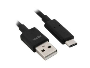 Comprar Cabo USB 3.0 Type-C 1m com Conectores Metálicos - Modelo APPROX Cabo USB 3.0 Type-C 1m com Conectores Metálicos - Modelo APPROX