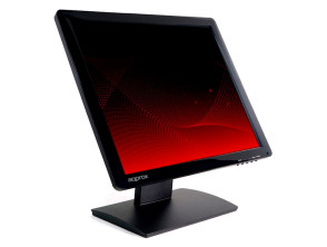 MONITOR 17" TACTIL TPV APPROX APPMT17W5 VGA, USB, NEGRO 5MS 300cd/m2 INCLINABLE BASE ANTIVIBRAÇÃO,