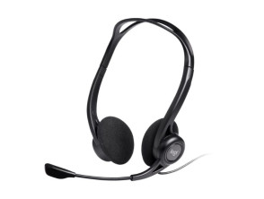 Comprar Auricular + Micrófono Logitech PC960M com Supressão de Ruído em Preto Auricular + Micrófono Logitech PC960M com Supressão de Ruído em Preto