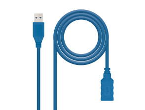 Comprar NANOCABLE - Cabo USB Tipo A/M - A/H 1 metro azul NANOCABLE - Cabo USB Tipo A/M - A/H 1 metro azul