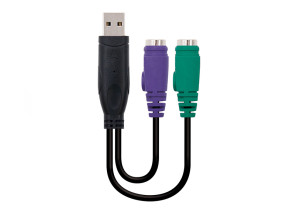Comprar CONVERSOR PS/2 A USB 15 CM NANOCABLE - Conversor de Adaptador PS/2 a USB CONVERSOR PS/2 A USB 15 CM NANOCABLE - Conversor de Adaptador PS/2 a USB