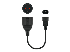 Comprar ADAPTADOR C14/M A CEE7/H 25 CM NANOCABLE ADAPTADOR C14/M A CEE7/H 25 CM NANOCABLE